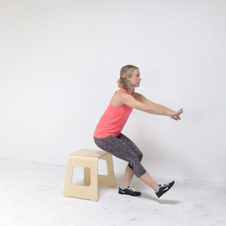 How-to: Chair Squats